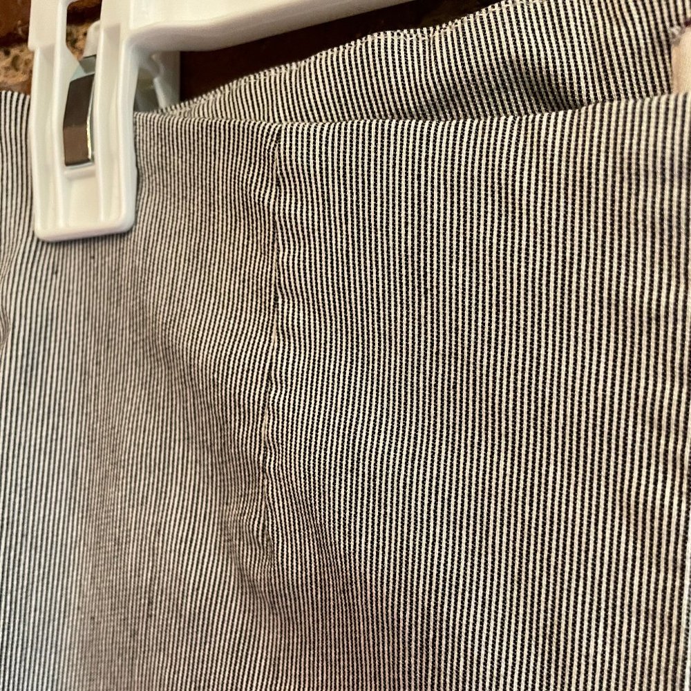 Striped Ankle Pants